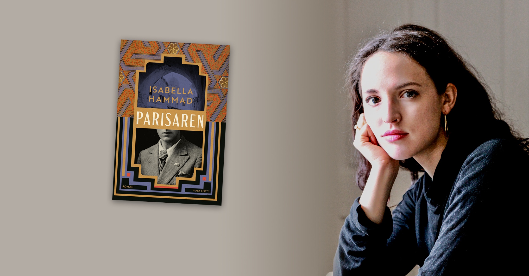 Isabella Hammad och debutboken Parisaren